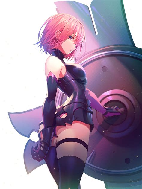 Fate/Grand Order, Fate Series, women, pink hair, looking at viewer ...