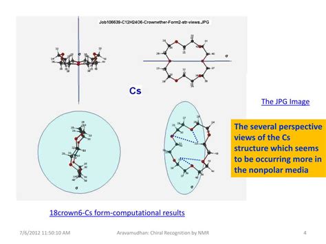 PPT - Chiral Recognition by NMR Spectroscopy- A Theoretical approach ...