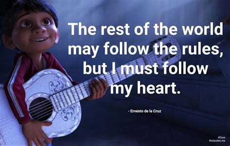 Follow your heart | Disney quotes, Disney motivational quotes, Pixar quotes