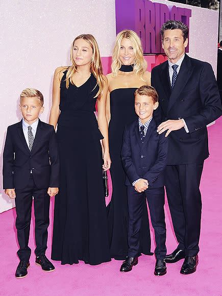 Patrick Dempsey Takes Wife Jillian and Kids to ‘Bridget Jones's Baby ...