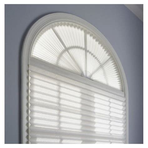 Simple Yet Elegant Window Treatments with Arch Window Blinds | Arched ...