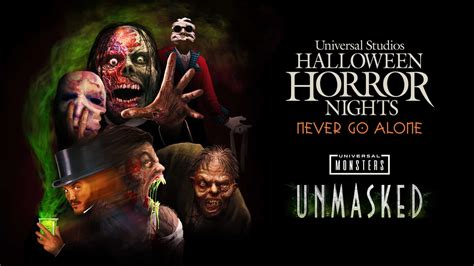 Universal Monsters: Unmasked Announced for Halloween Horror Nights 2023