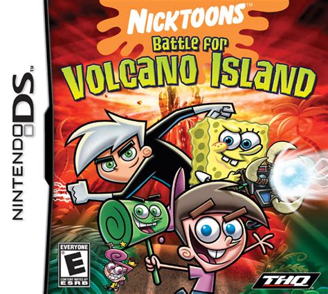 Nicktoons Battle for Volcano Island DS Game