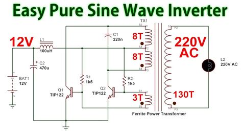 Pin by Lloyd Flemmings on Power supply circuit in 2020 | Sine wave ...