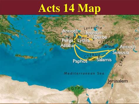 Bible Maps Acts