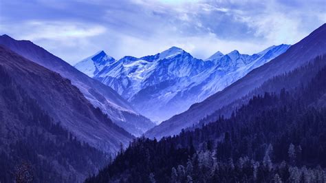 2560x1440 Mountain Range Blue 5k 1440P Resolution ,HD 4k Wallpapers ...