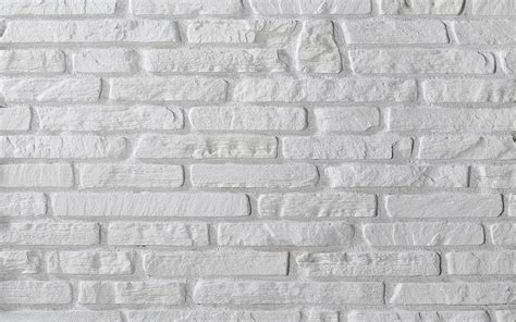 Descargar Fondos De Pantalla Ladrillo Blanco Textura De La Pared | The ...