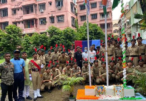 Flag hosting – India NCC