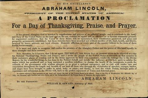 Lincoln and Thanksgiving | Abraham Lincoln Presidential Library and Museum