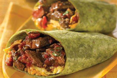 Steak Breakfast Burritos - Certified Hereford Beef