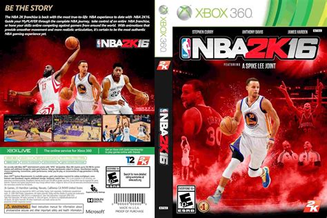 NBA 2K16 Xbox 360 Box Art Cover by Juan666