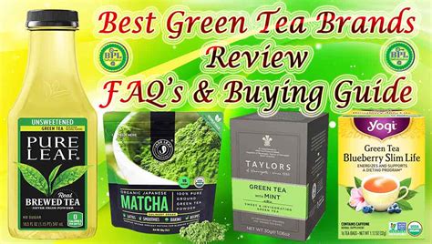 20 Best Green Tea Review Brands 2022 - Best Product Lab