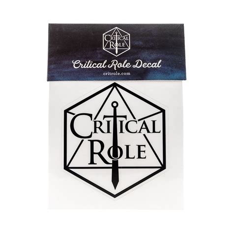 Critical Role Logo Vinyl Decal - 16469071