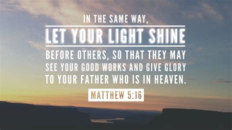 Bible Art Matthew 5-6 Let your light shine before others – The ...