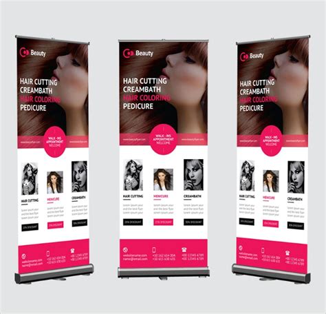 Beauty Salon Banner Templates | Free PSD | AI | Vector | EPS Formats