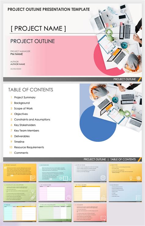 Free Project Outline Templates | Smartsheet