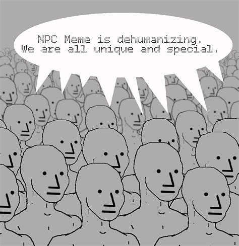 The Tunnel Wall: What Is the ‘NPC’ Meme? Liberals Rage at Cartoons ...