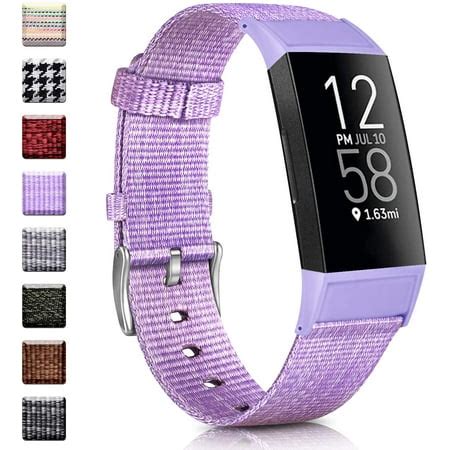 Vancle Bands Compatible with Fitbit Charge 4 / Fitbit Charge 3 / Fitbit ...