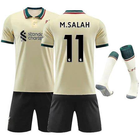 Mohamed Salah Psg Jersey, Liverpool F.c. Salah-11-away T-shirt Jersey ...