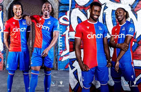 Crystal Palace 2023/24 Macron Home Kit - FOOTBALL FASHION