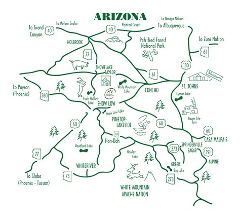 Mountains In Arizona Map – Interactive Map