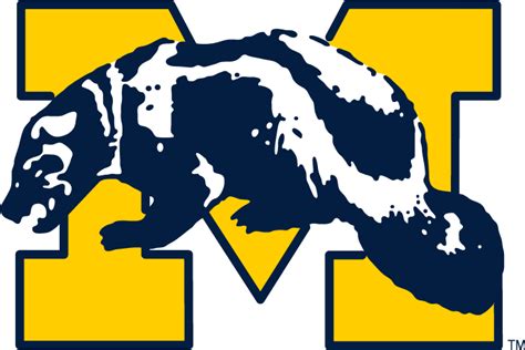 Michigan Wolverines Primary Logo - NCAA Division I (i-m) (NCAA i-m ...