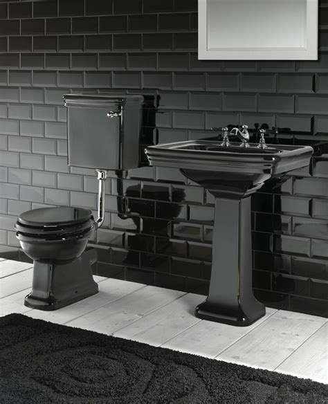 UK Designer Bathrooms London | Black toilet, Traditional toilets ...