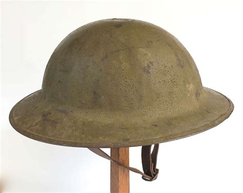 WW1 Superb British Army Issue Brodie Steel Helmet.