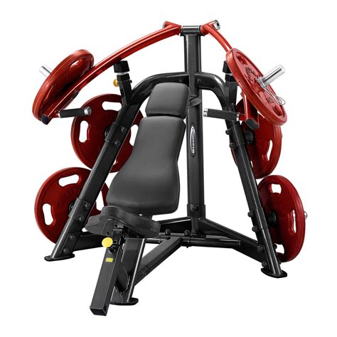 Incline Bench Press Machine Steelflex PlateLoad Line PLIP - inSPORTline