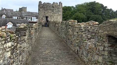 Walking Conwy Town Walls Part 1 - YouTube