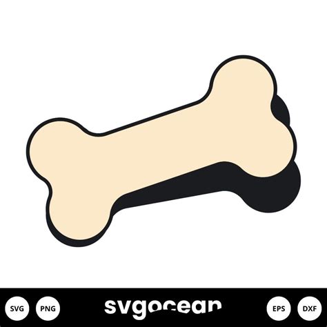 Dog Bone Svg vector for instant download - Svg Ocean — svgocean