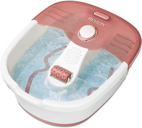 Revlon Relaxing Bubbling Massage Pediprep Foot Spa Bath with Pedicure ...