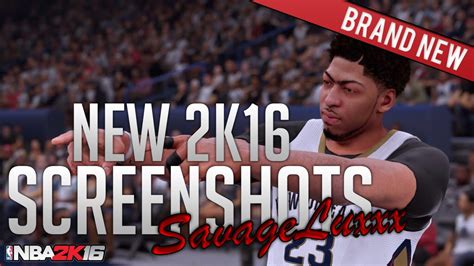 NBA 2K16 - Official ScreenShots Of Cover Athletes - FT Anthony Davis ...