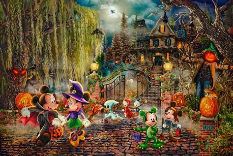 Thomas Kinkade Disney Paintings Wallpaper