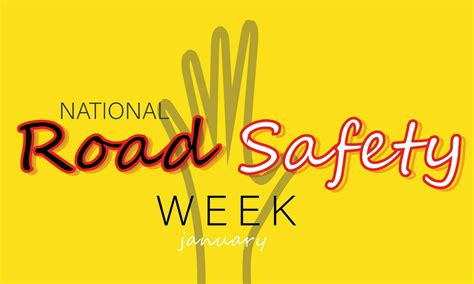 National Road Safety Week. background, banner, card, poster, template ...