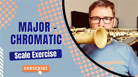 Major - Chromatic Scale Exercise - YouTube