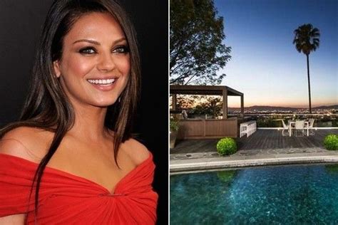 Mila Kunis Los Angeles Mansion | Mila kunis, Celebrity houses, Mansions