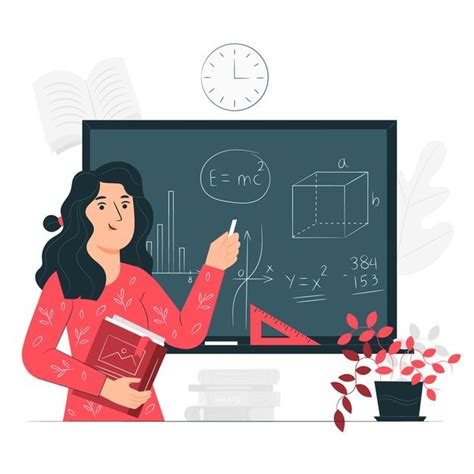 Teacher concept illustration Free Vector | Free Vector #Freepik # ...