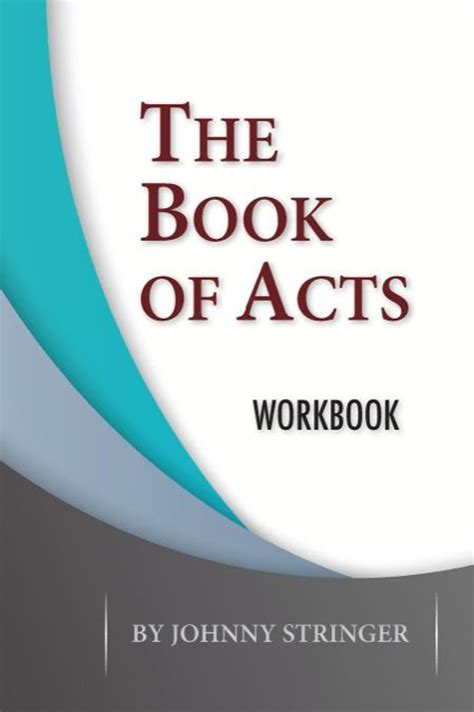 The Book of Acts: Workbook - (PDF) Class Use Edition - CEI Bookstore ...