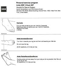 ORIF Ankle Fracture/ Foot fracture Protocols | Post-Surgical Timeline ...