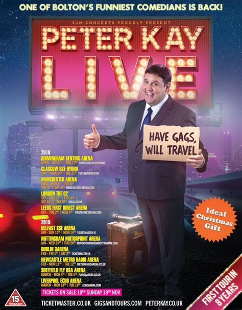 Peter Kay: UK tour 2018 – details, tickets, dates for HUGE comeback ...