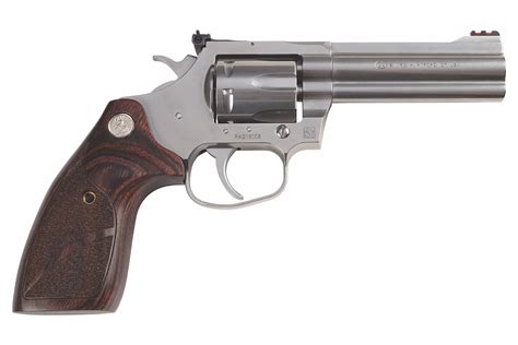 Colt King Cobra Target .357 Magnum Double-Action Revolver with Wood ...