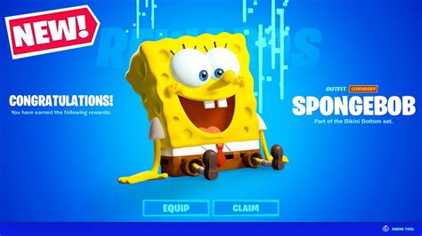 *NEW* Fortnite x SpongeBob!? - YouTube