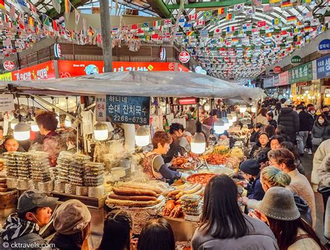 21 foods and drinks to try at Gwangjang Market, Seoul - CK Travels