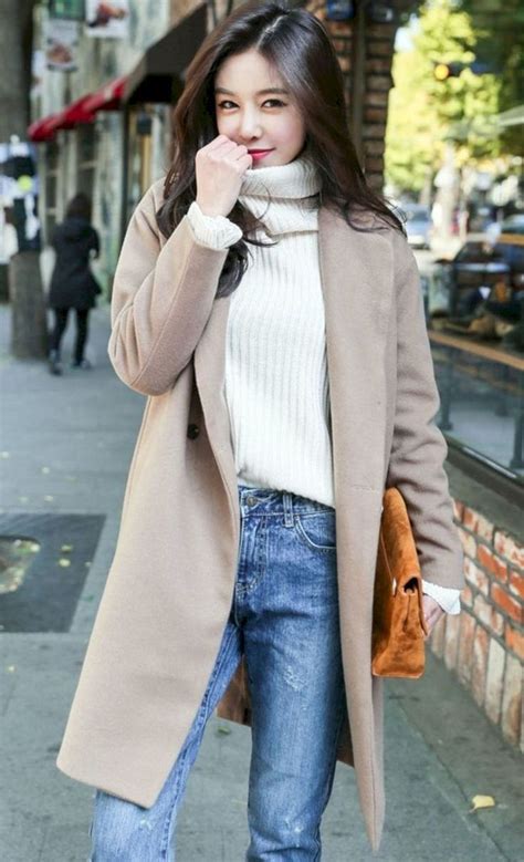 10 Beautiful Korean Girls Oversized Outfits That Make You Look Cute ...