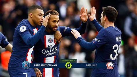 PSG vs Lille Full Match Replay - Ligue 1 2022/2023