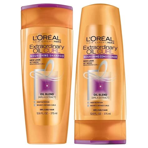 L'Oreal Paris Nourishing Shampoo Conditioner Set 12.6 Oz Extraordinary ...