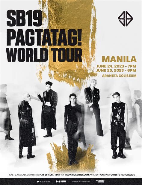 Philippine Concerts on Twitter: "SB19 PAGTATAG! World Tour: MANILA on ...