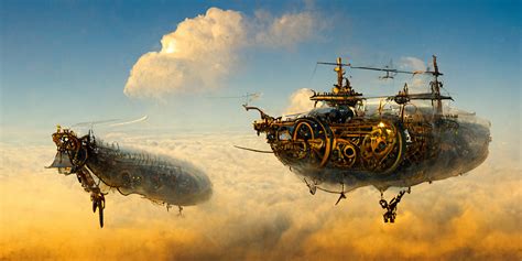 Jocelyn "Strob" Simard - Steampunk Flying Machines Concept Art