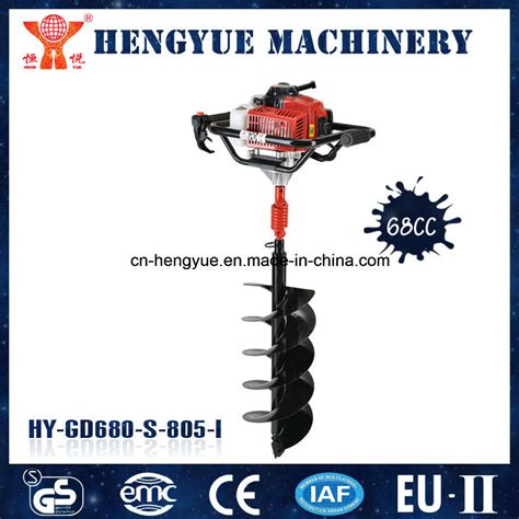 Hand-Held Manual Post Hole Digger Ground Drill - China Tractor and Auto ...